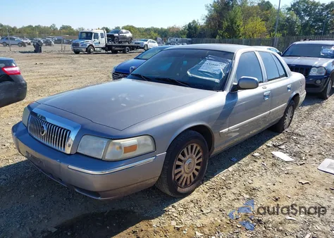 2006 Mercury Grand Marquis Ls from USA, damaged, VIN 2MEFM75V76X629355